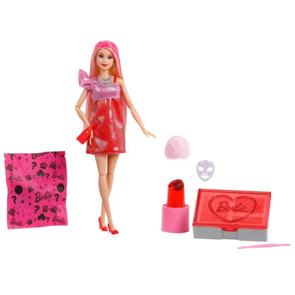 Barbie Party Unboxed Glam Party Series - Red Original Doll