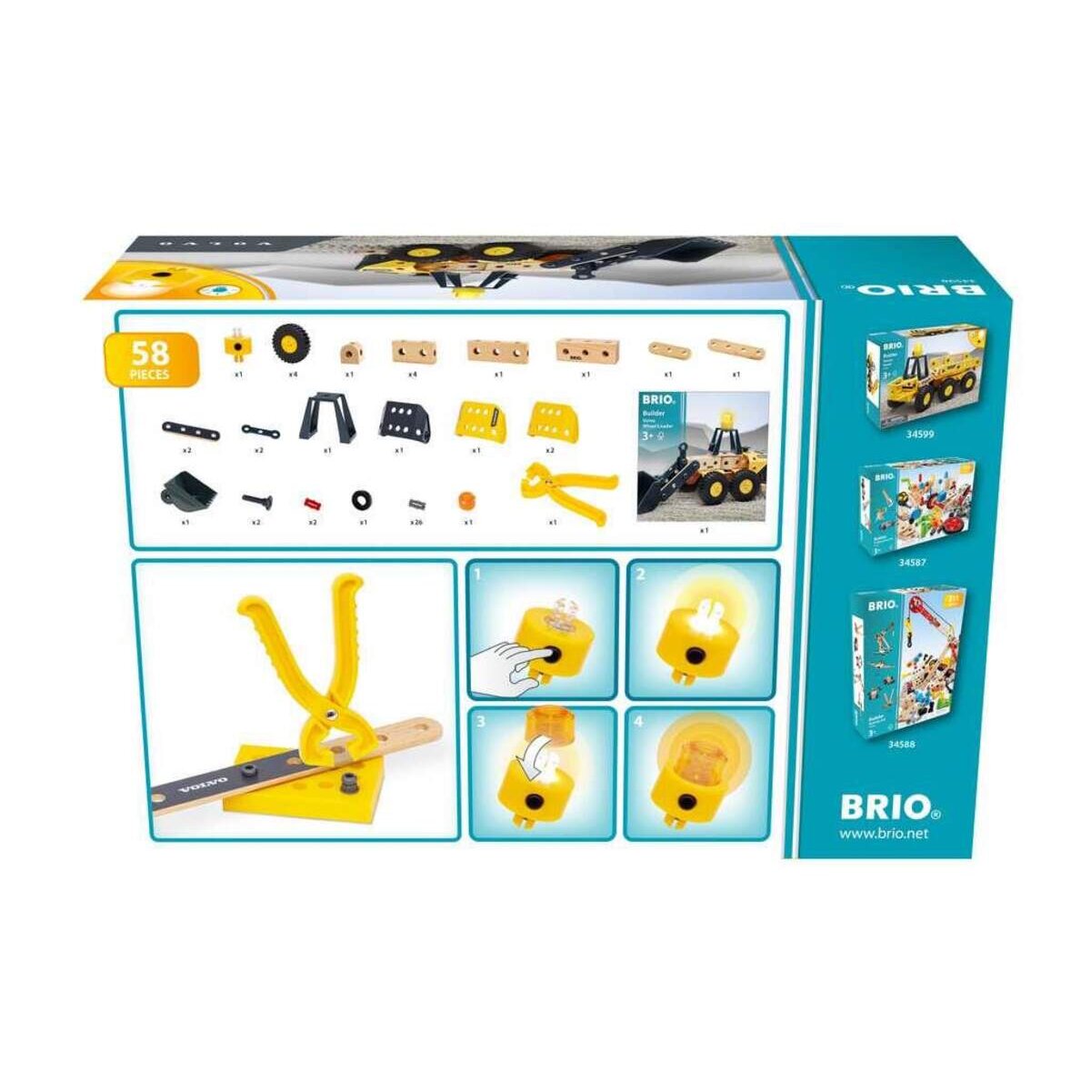 BRIO Builder Volvo Frontlader