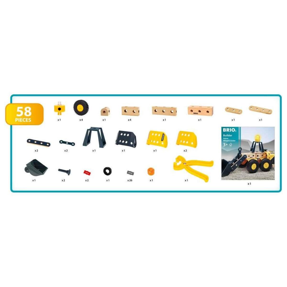 BRIO Builder Volvo Frontlader