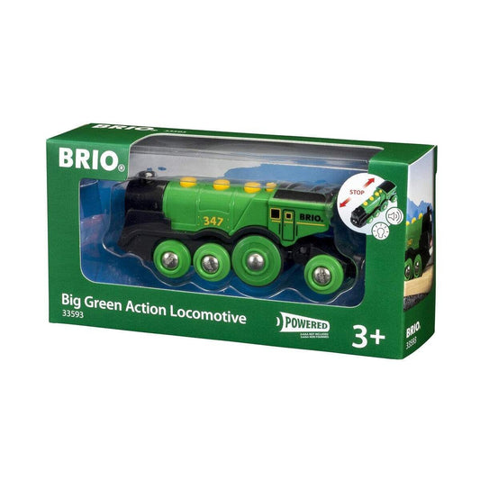 BRIO Grüner Gustav Batterielok