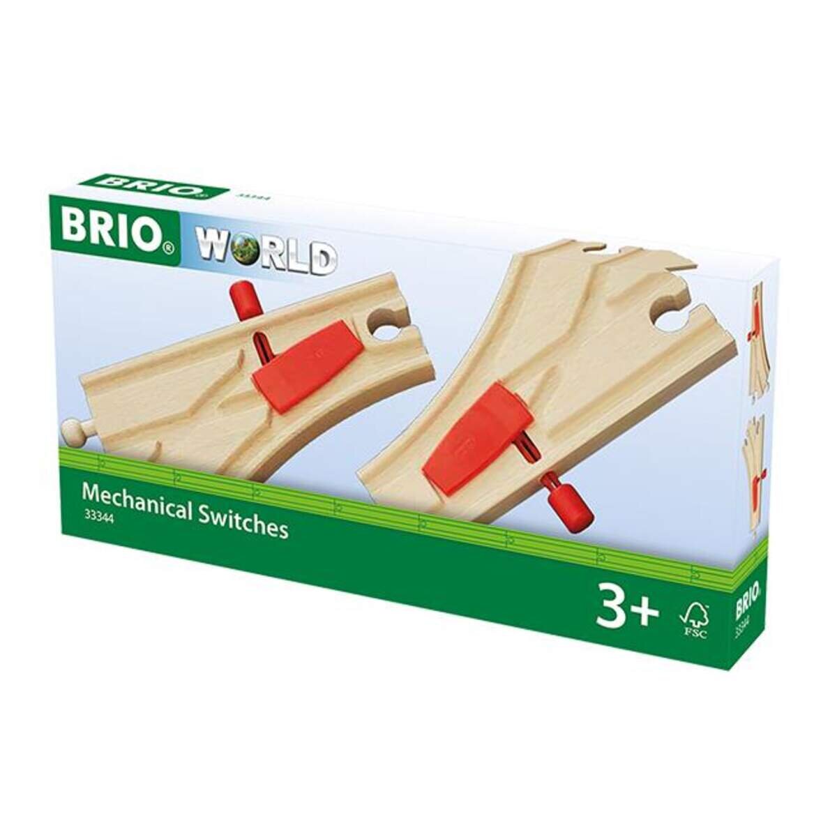BRIO World Mechanisches Weichenpaar (L1/M1)