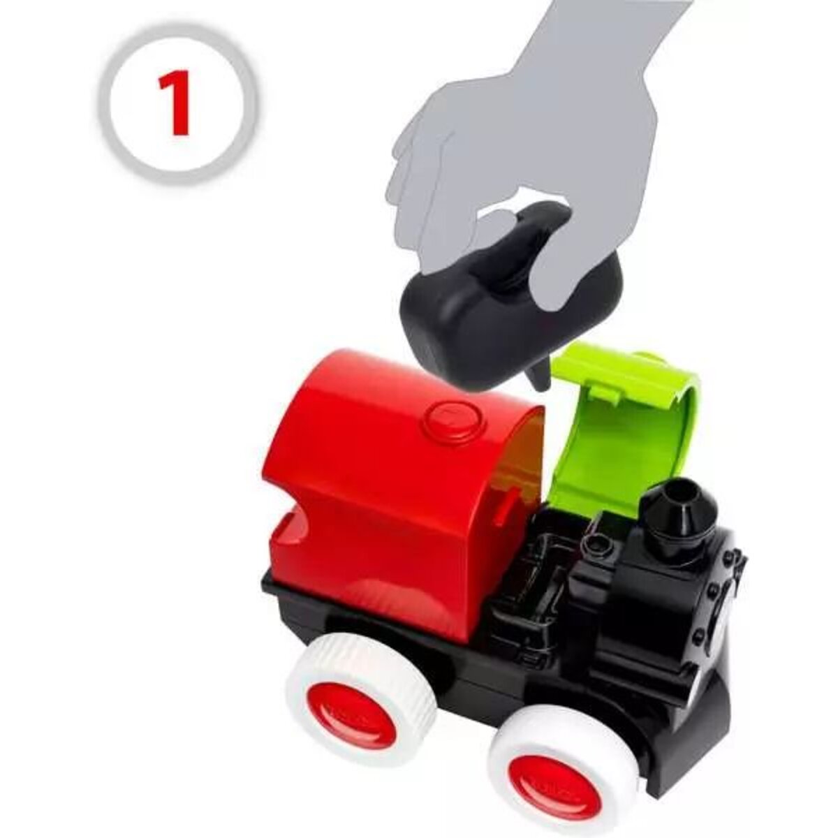 BRIO Push & Go Zug mit Dampf