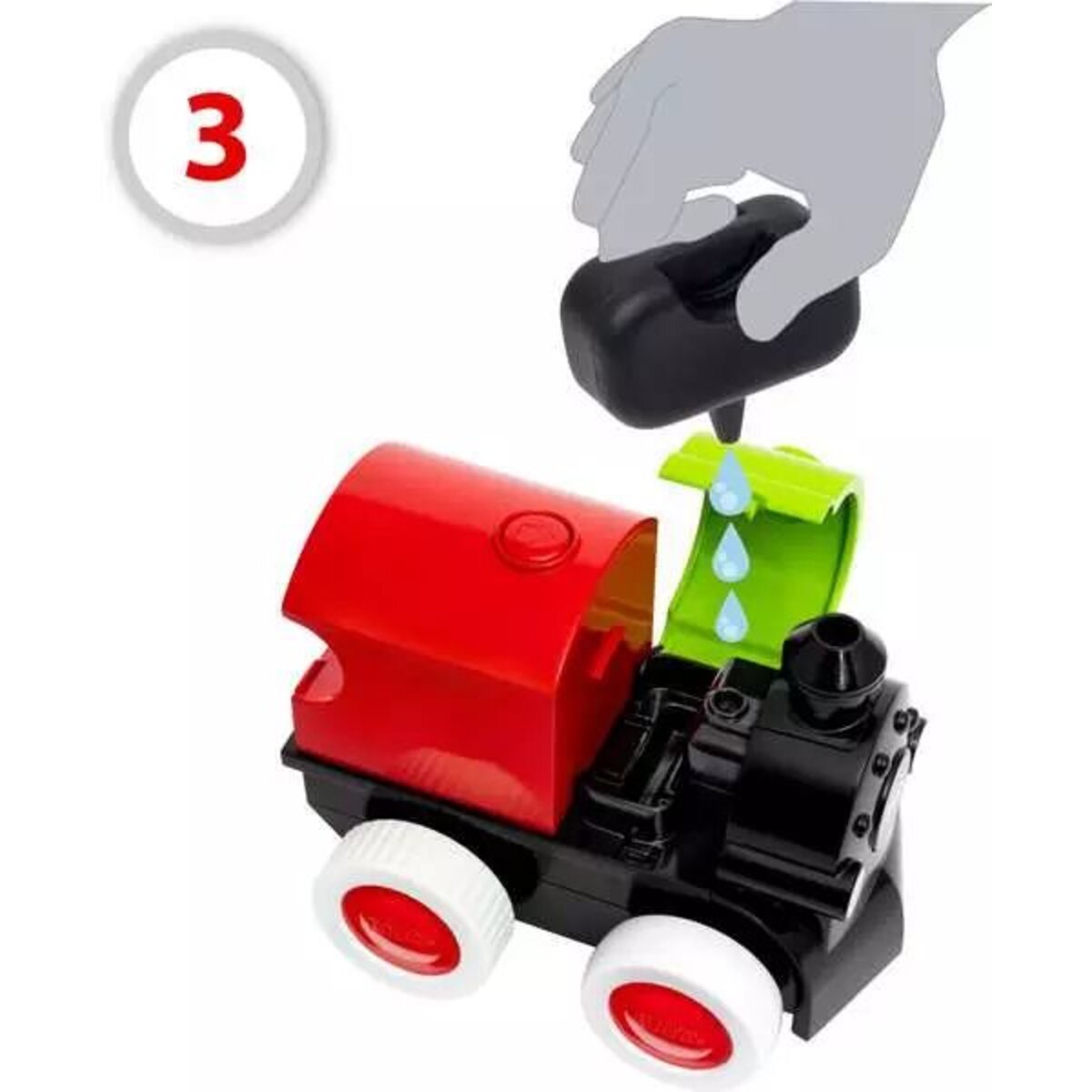 BRIO Push & Go Zug mit Dampf