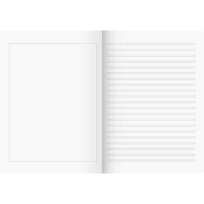 BRUNNEN Geschichtenheft, A4, Liniatur 3G, 16 Blatt