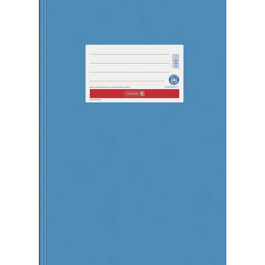 BRUNNEN Hefthülle A4, Papier extrastark, Mittelblau