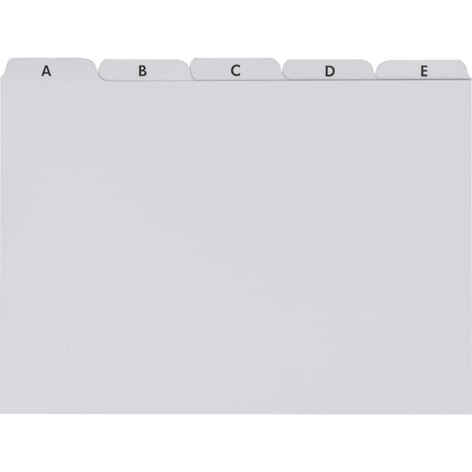 BRUNNEN Karteiregister A-Z, grau, A5 quer