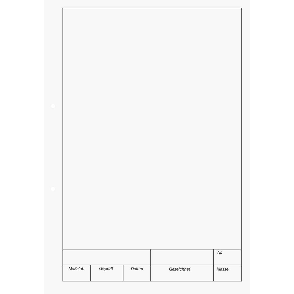 BRUNNEN Kieser-Zeichenblock, 150g/m², A4, 25 Blatt