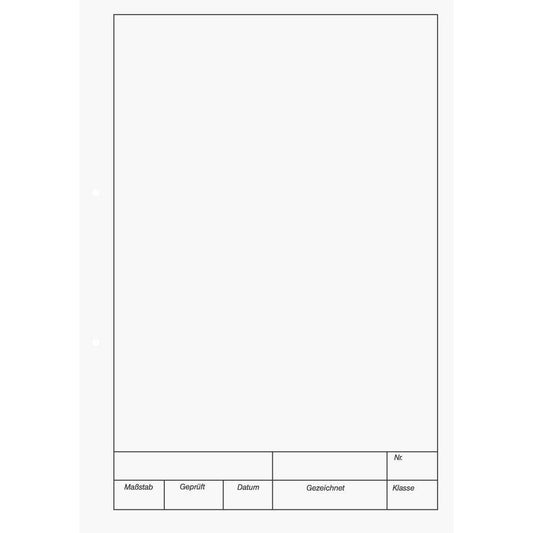BRUNNEN Kieser-Zeichenblock, 150g/m², A4, 25 Blatt
