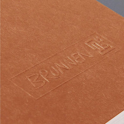 BRUNNEN Kladde A5 dotted 96Bl 90g Premium braun