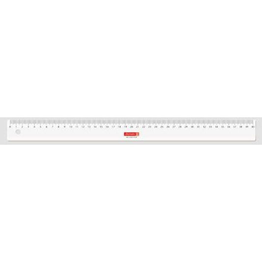 BRUNNEN Lineal 40 cm glasklar