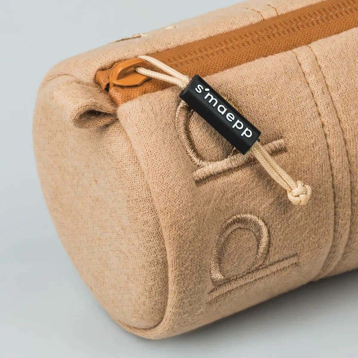 BRUNNEN Schlampermäppchen s'maepp M „Mocha“ 22 x 8 cm beige