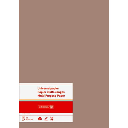 BRUNNEN Universalpapier A4 80g taupe 50Bl