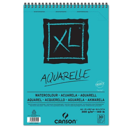 Canson Skizzen- und Studienblock XL Aquarelle, DIN A4