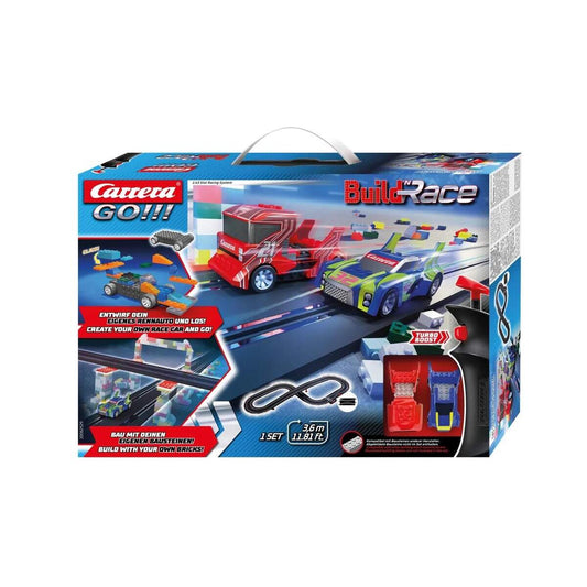 Carrera GO!!! Build n' Race - Racing Set 3,6m