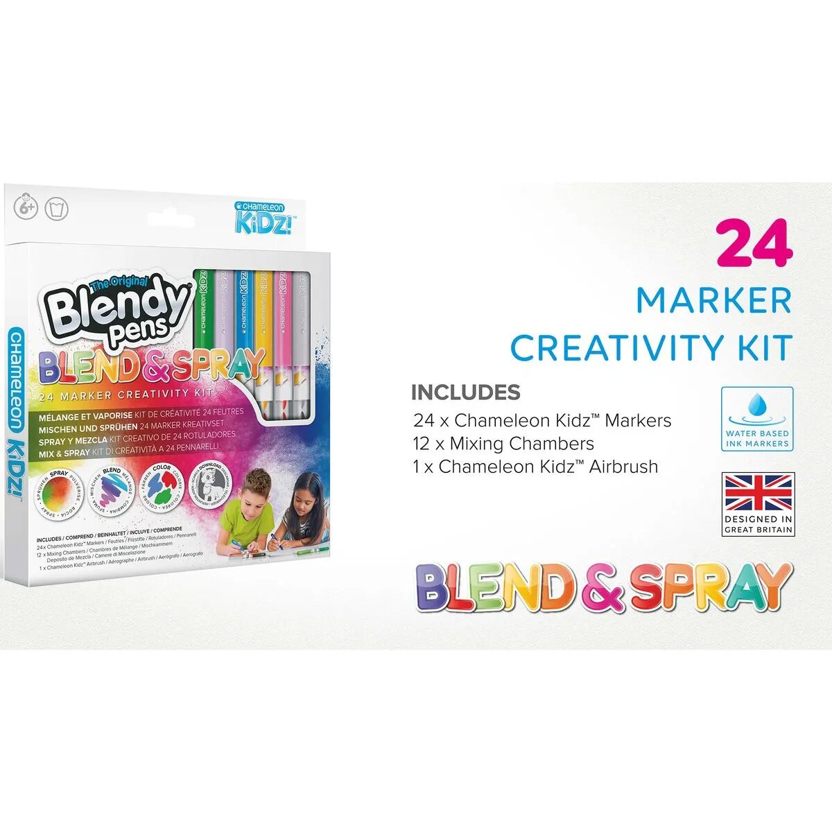 Chameleon Blendy Pens Blend & Spray Creativity Kit 24er