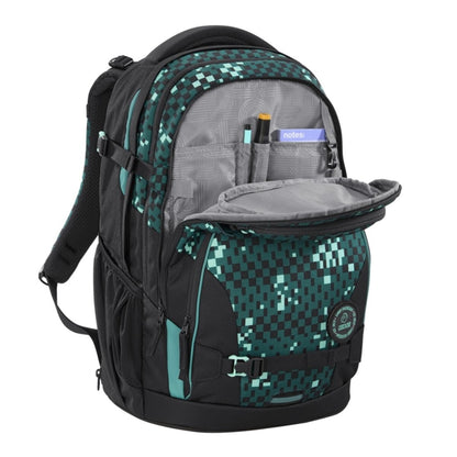 Coocazoo Rucksack PORTER Pixel Blox grün 35 Liter