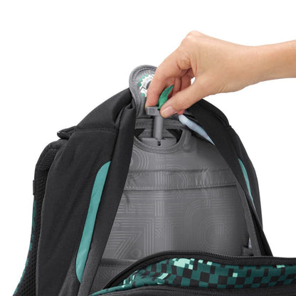 Coocazoo Rucksack PORTER Pixel Blox grün 35 Liter