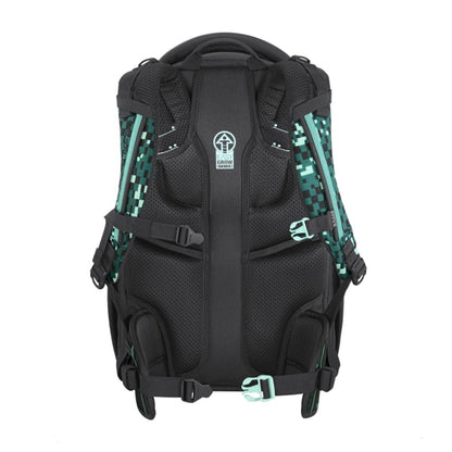 Coocazoo Rucksack PORTER Pixel Blox grün 35 Liter