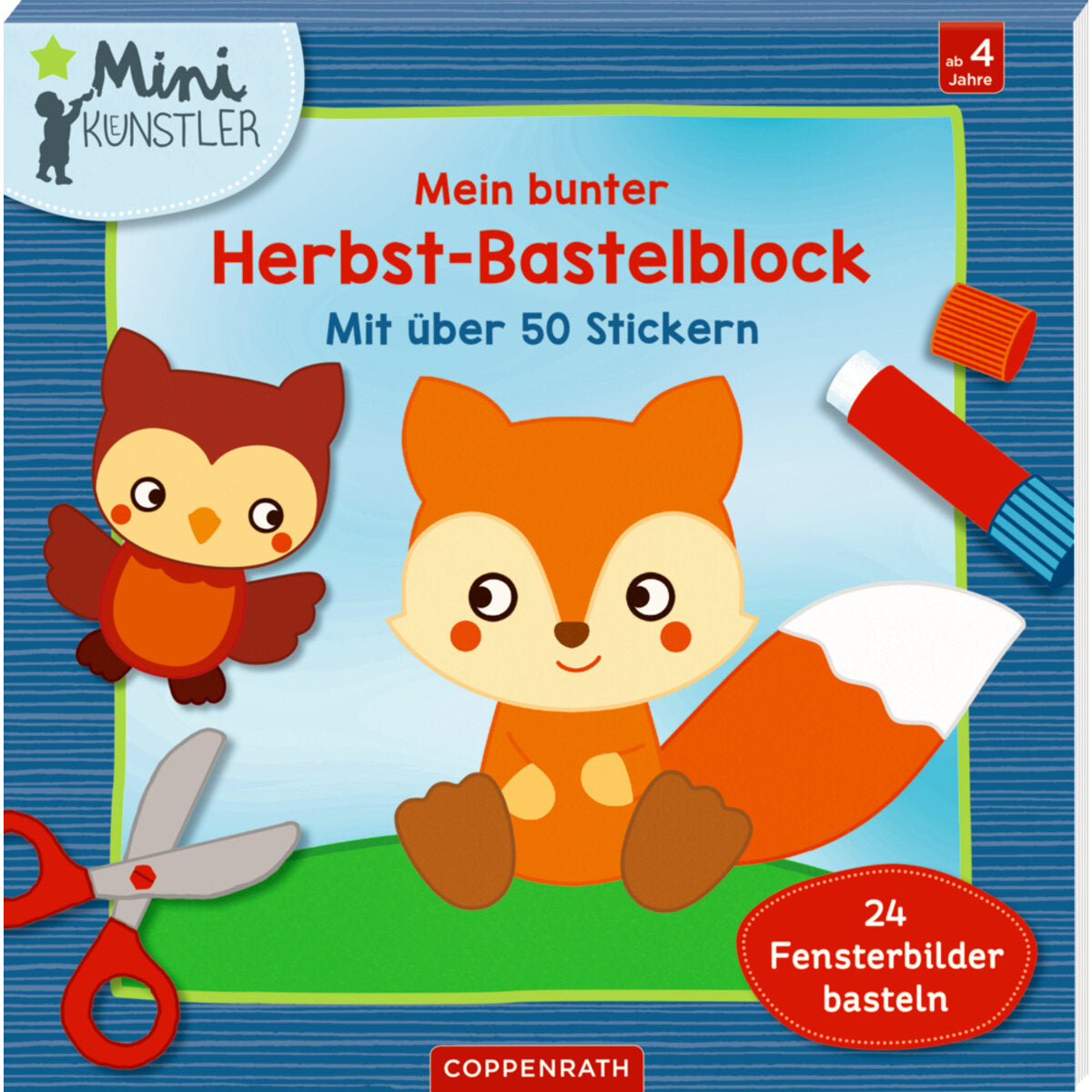 Coppenrath Verlag Mein bunter Herbst-Bastelblock (Mini-Künstler)