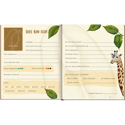 Coppenrath Verlag Meine Freunde: Lebensgroße wilde Tiere Afrikas