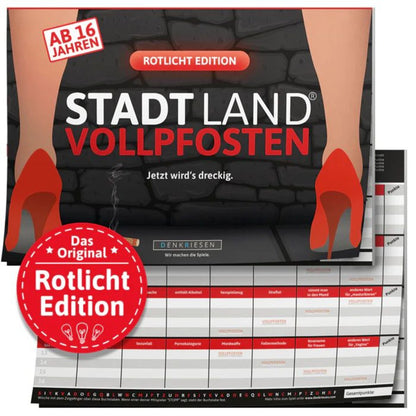 Denkriesen Stadt Land Vollpfosten - Rotlicht Edition
