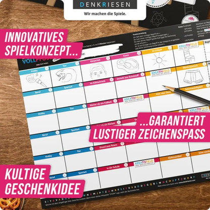 Denkriesen Stadt, Land, Vollpfosten - Picasso Edition "Jeder kann Malen"