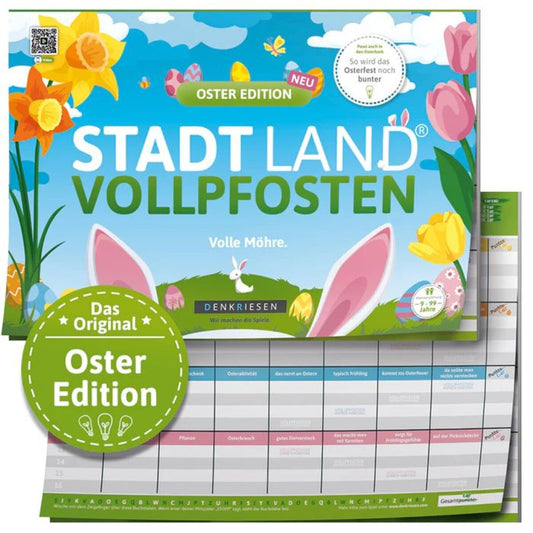 Denkriesen Stadt Land Vollpfosten - Oster Edition "Volle Möhre"