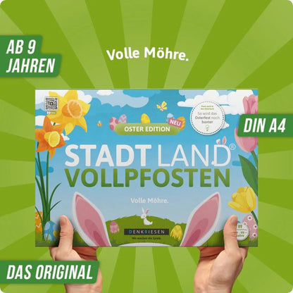 Denkriesen Stadt Land Vollpfosten - Oster Edition "Volle Möhre"