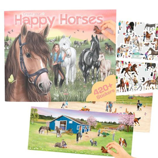 Depesche Create Your Happy Horses - Stickerbuch
