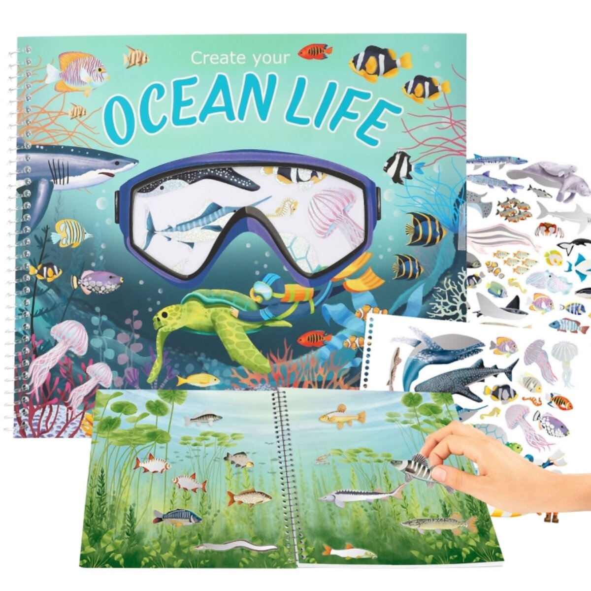 Depesche Create your Ocean Life mit Holofolien Stickern