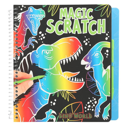 Depesche Dino World Magic Scratch Book