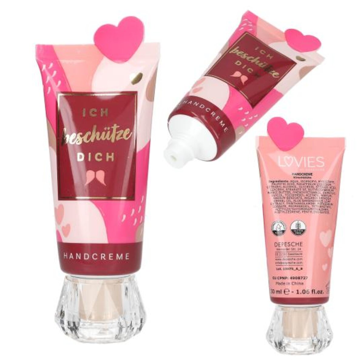 Depesche LOVIES Handcreme, 2-fach sortiert