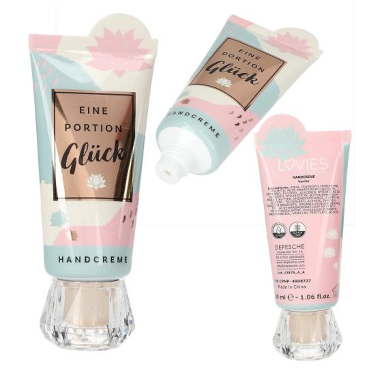 Depesche LOVIES Handcreme, 2-fach sortiert