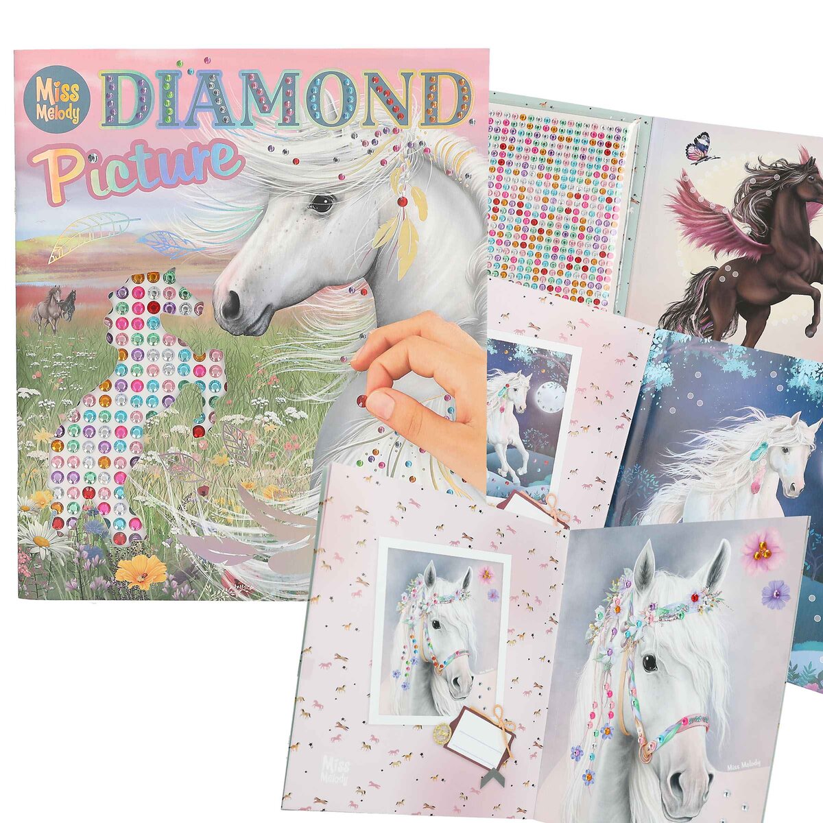 Depesche Miss Melody Create your Diamond Picture Stickerbuch