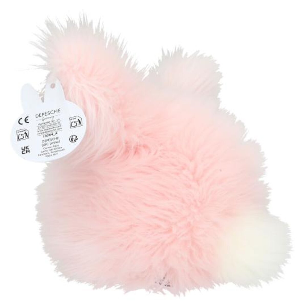 Depesche Plüschtier SNUKIS Flauschiger Hase Blush 18 cm