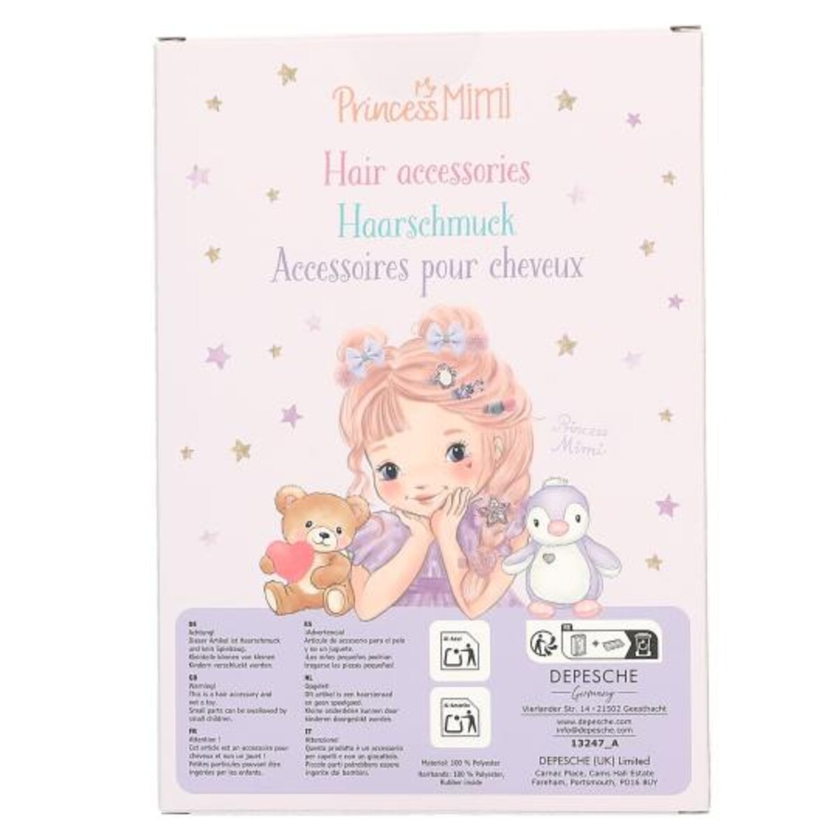 Depesche Princess Mimi Haarspangen Set