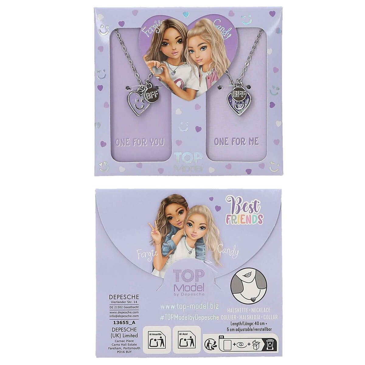 Depesche TOPModel Best Friends Forever Ketten Set