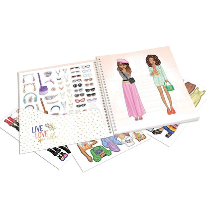 Depesche TOPModel Dress Me up Stickerbuch