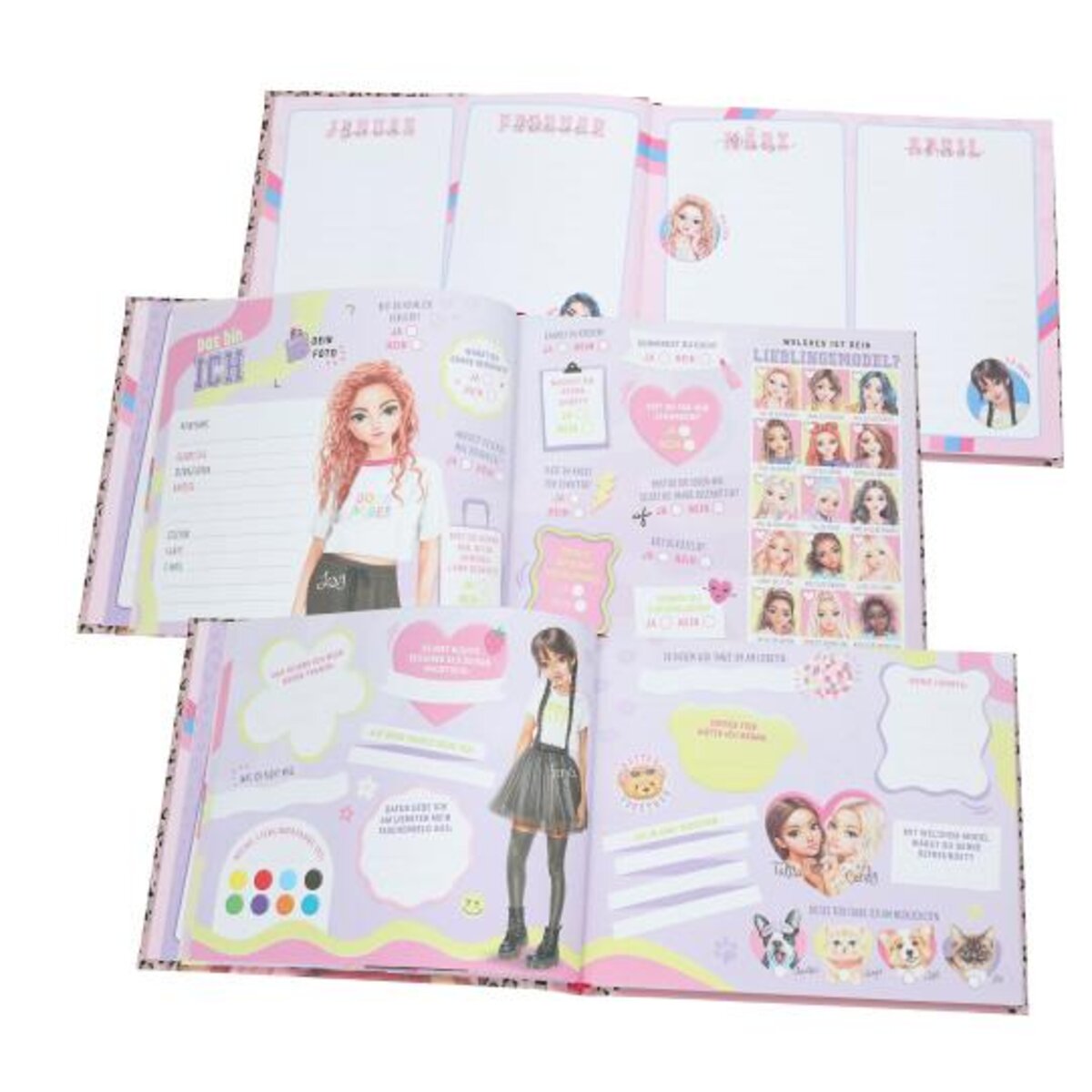 Depesche TOPModel Freundebuch LEOHEART