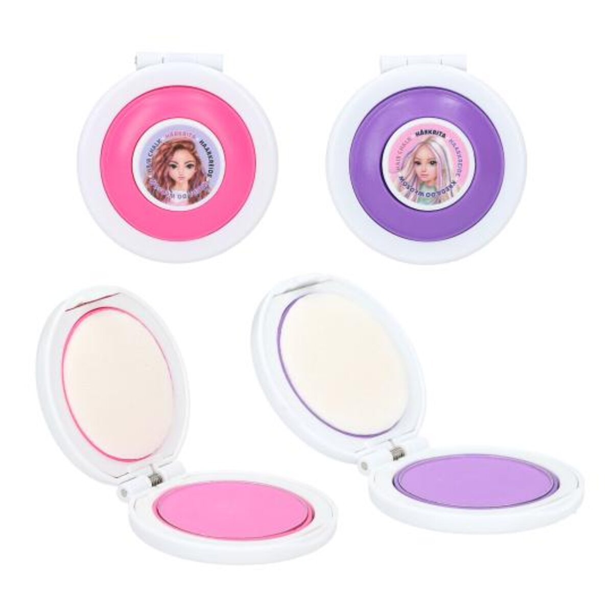 Depesche TOPModel Haarkreideset BEAUTY and ME, 2-fach sortiert