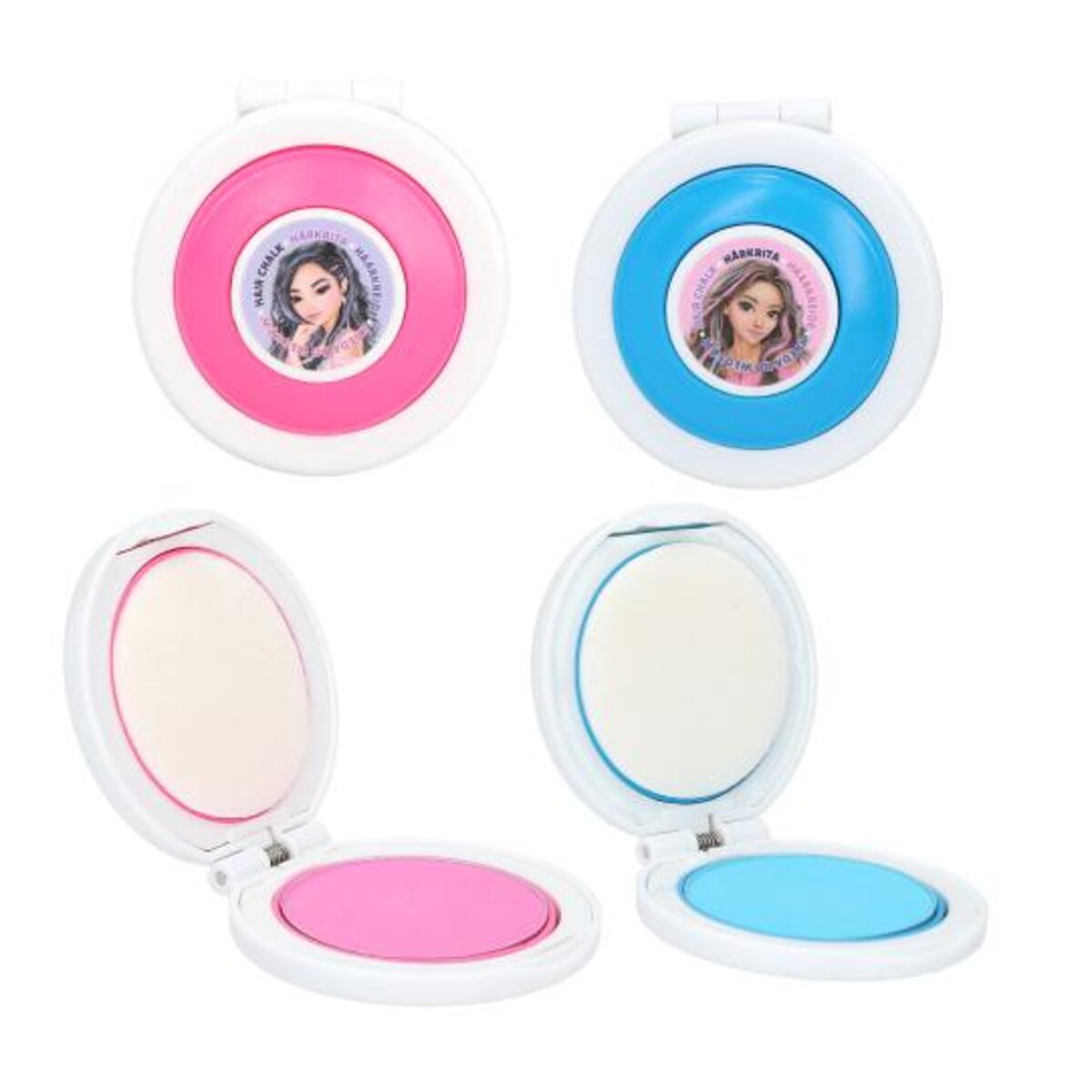 Depesche TOPModel Haarkreideset BEAUTY and ME, 2-fach sortiert