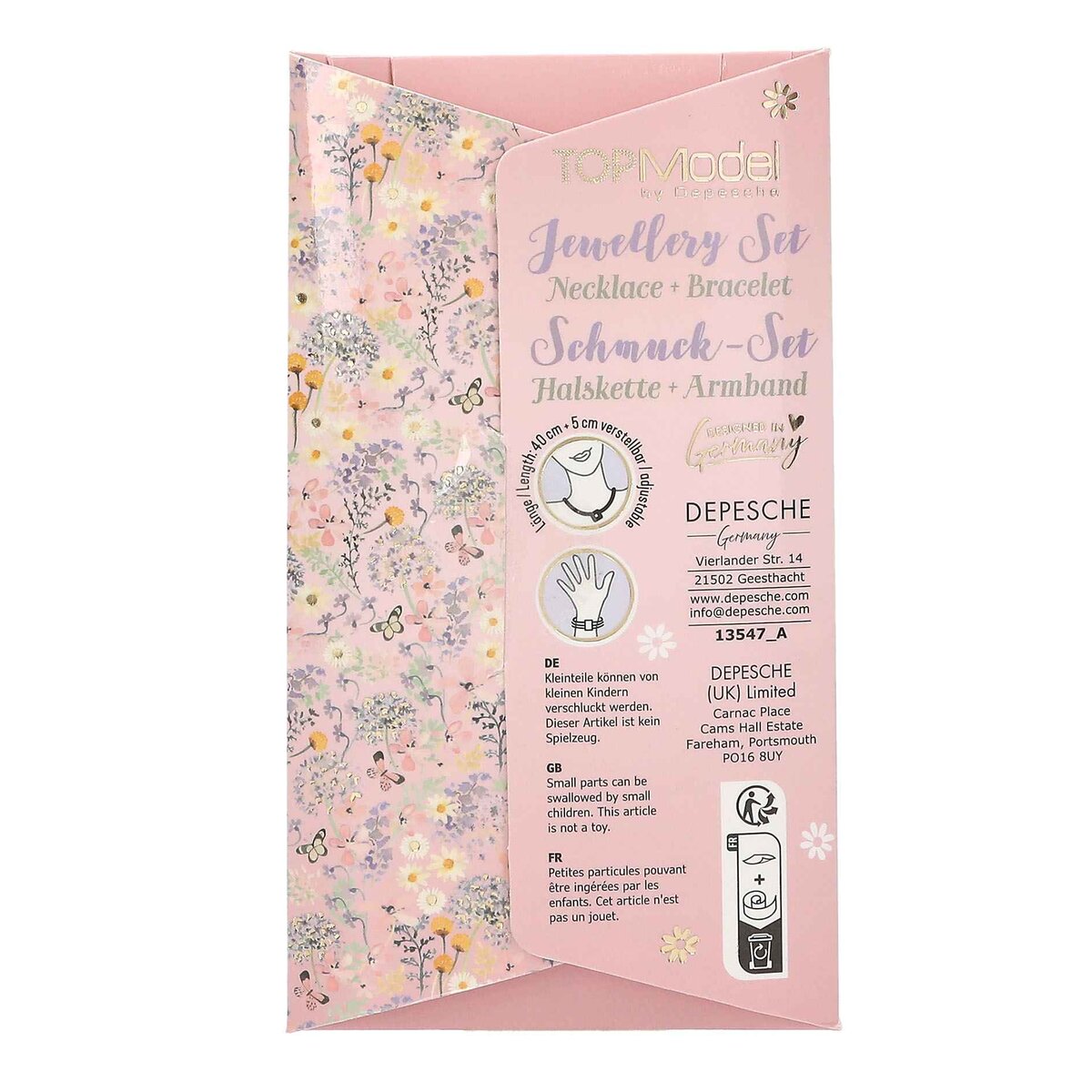 Depesche TOPModel Kette und Armband Set Summer Feeling
