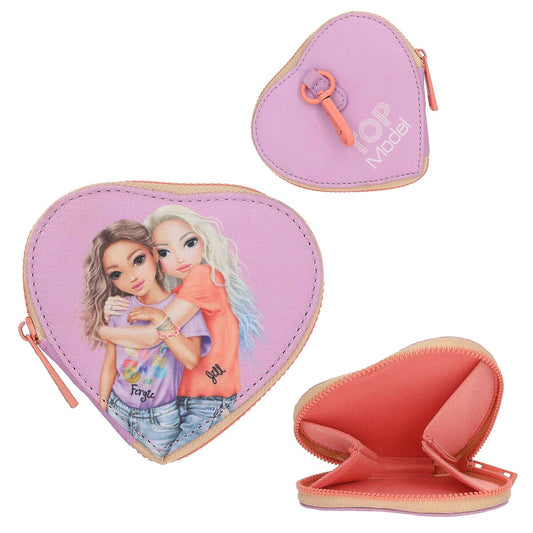 Depesche TOPModel kleines Herz Click & Style Portmonnaie Girl Power