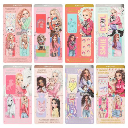 Depesche TOPModel Magnetische Lesezeichen, sortiert, 8 Sets mit je 3 Lesezeichen.