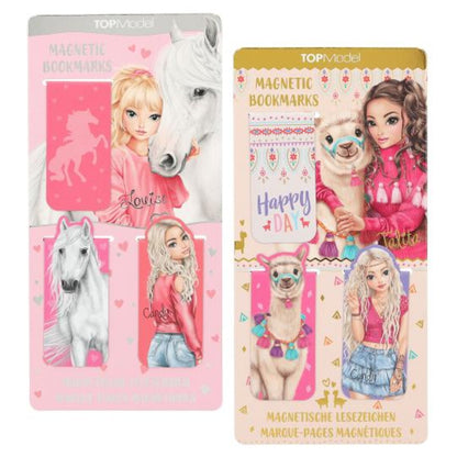 Depesche TOPModel Magnetische Lesezeichen, sortiert, 8 Sets mit je 3 Lesezeichen.