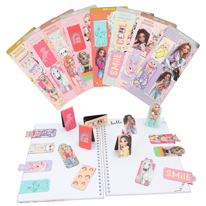 Depesche TOPModel Magnetische Lesezeichen, sortiert, 8 Sets mit je 3 Lesezeichen.