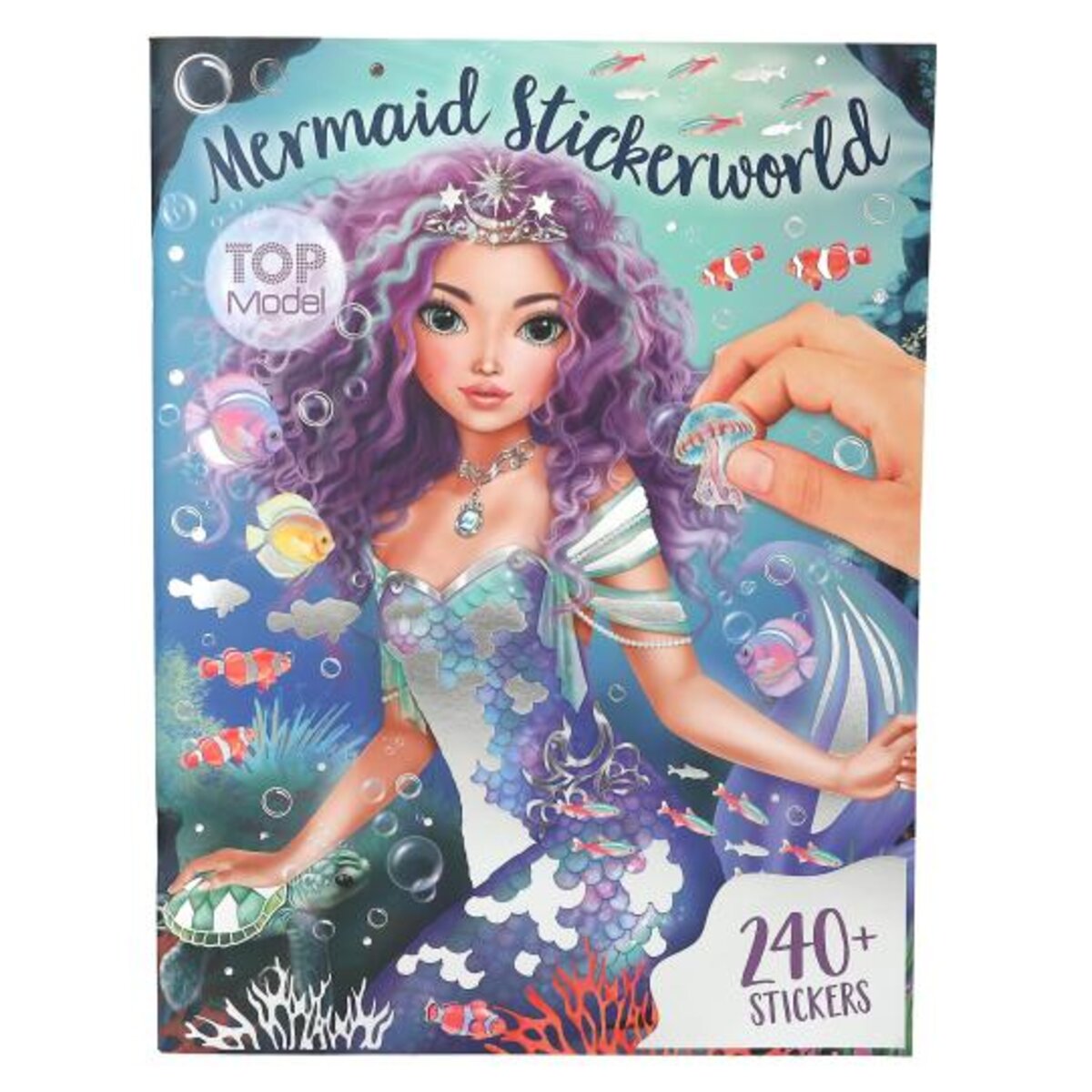 Depesche TOPModel Metallic Stickerworld MERMAID