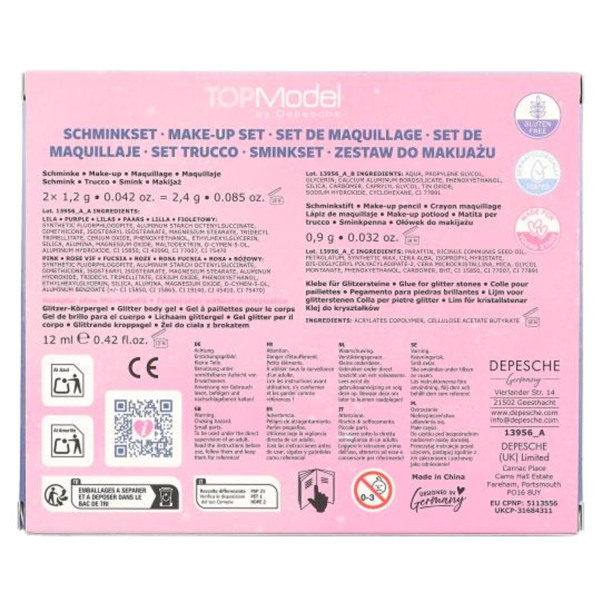 Depesche TOPModel Schminkset BEAUTY and ME