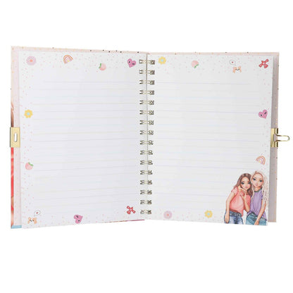 Depesche TOPModel Tagebuch mit Schloss und Armband