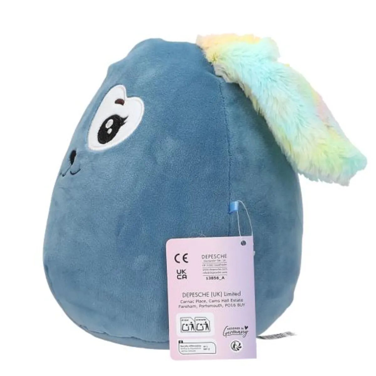 Depesche Ylvi & the Minimoomis Swoppies Kissen Plüsch Hund 20 cm